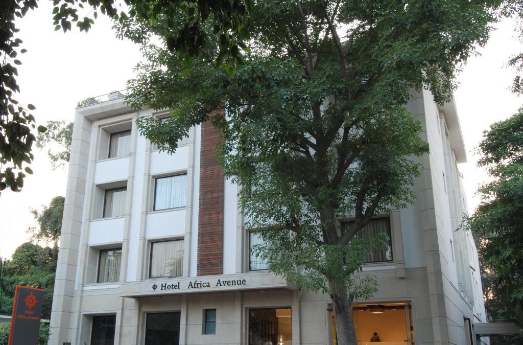 Hotel Africa Avenue Gk - 1 Nowe Delhi Zewnętrze zdjęcie