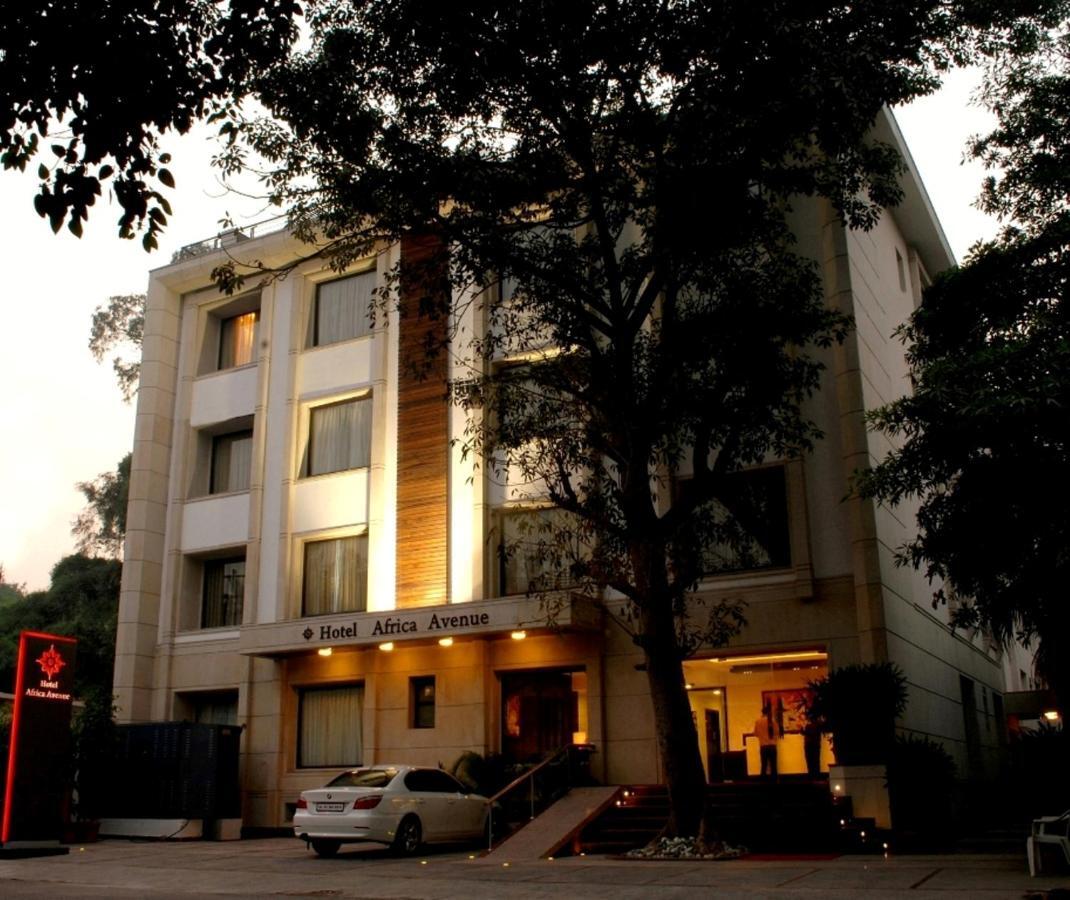 Hotel Africa Avenue Gk - 1 Nowe Delhi Zewnętrze zdjęcie